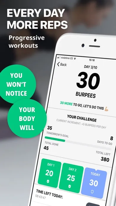 30 Day Fitness Workout at Home Ekran Görüntüleri