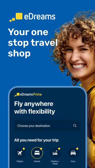 eDreams: Flights, hotels, cars Screenshots