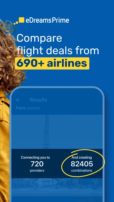 eDreams: Flights, hotels, cars Screenshots
