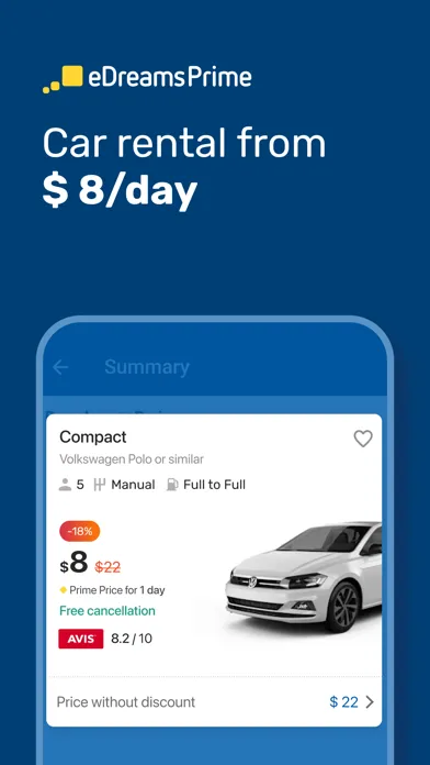 eDreams: Flights, hotels, cars Screenshots