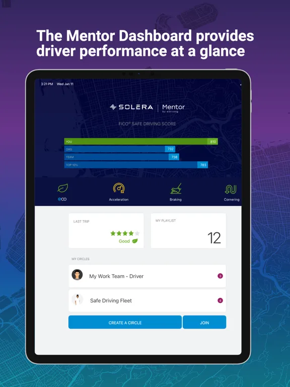 Mentor Business by eDriving℠ iPad 应用截图