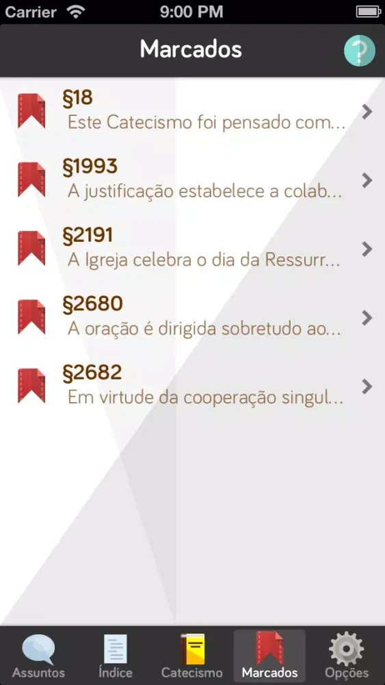 Pocket Catecismo - Catecismo da Igreja Católica应用截图
