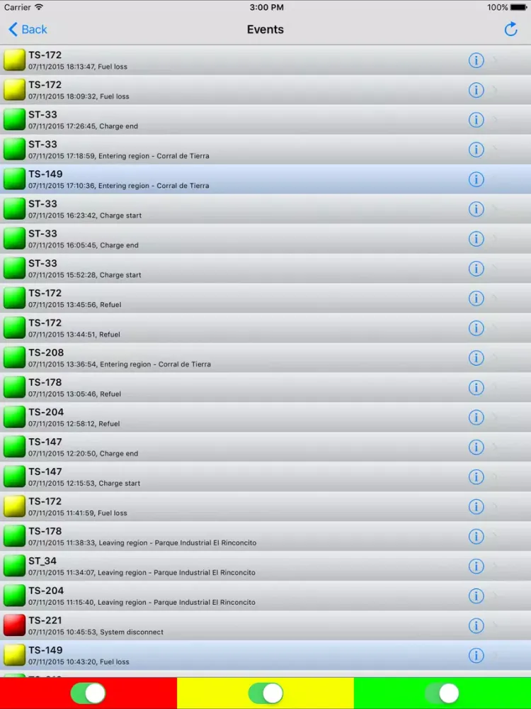 World Fleet iPad  Ekran Görüntüleri