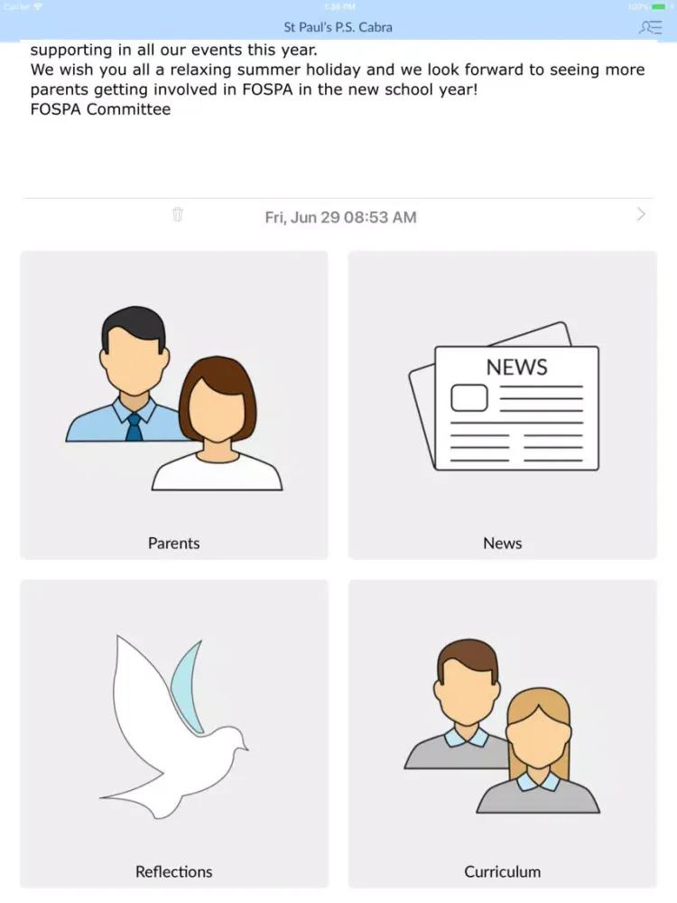 St Paul's PS Cabra iPad 应用截图