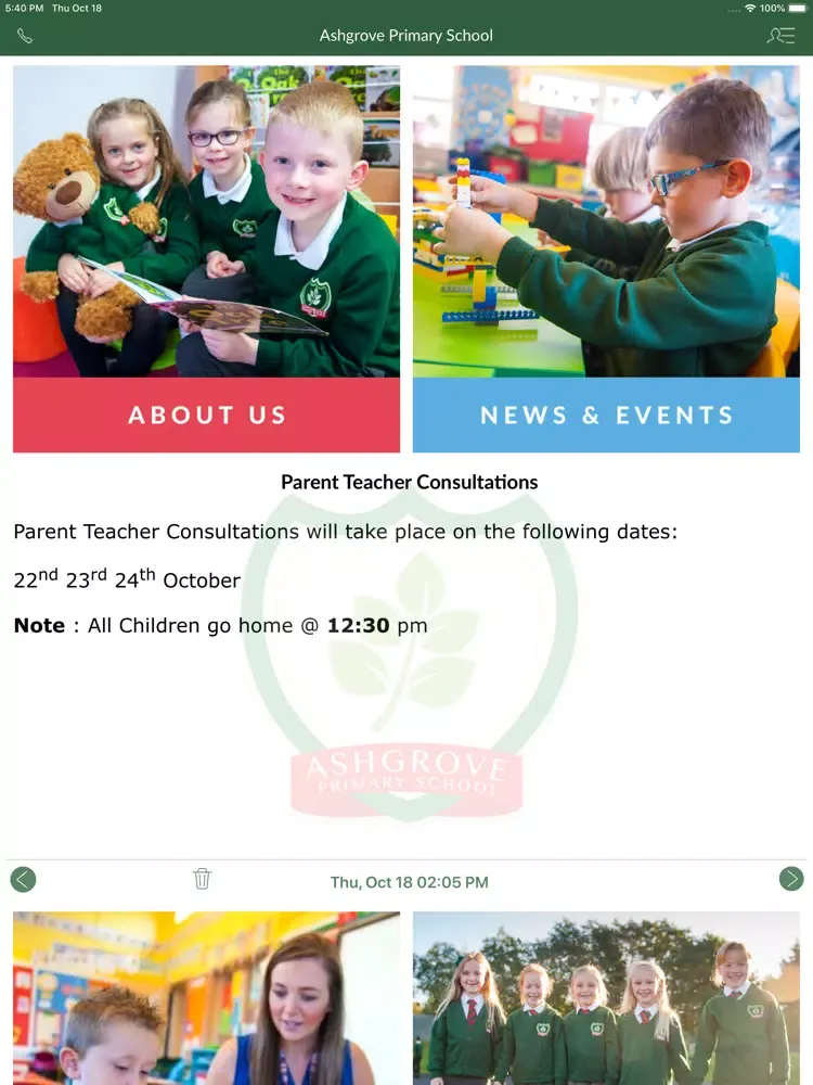 Ashgrove Primary School iPad  স্ক্রিনশট