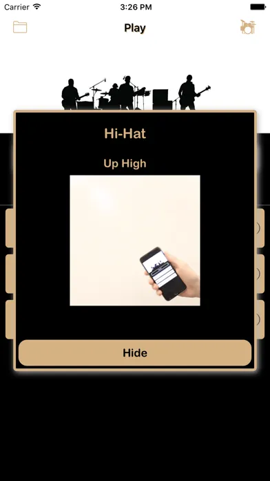 Screenshot di Air-Drummer