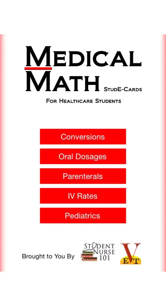 Tangkapan layar Medical Math