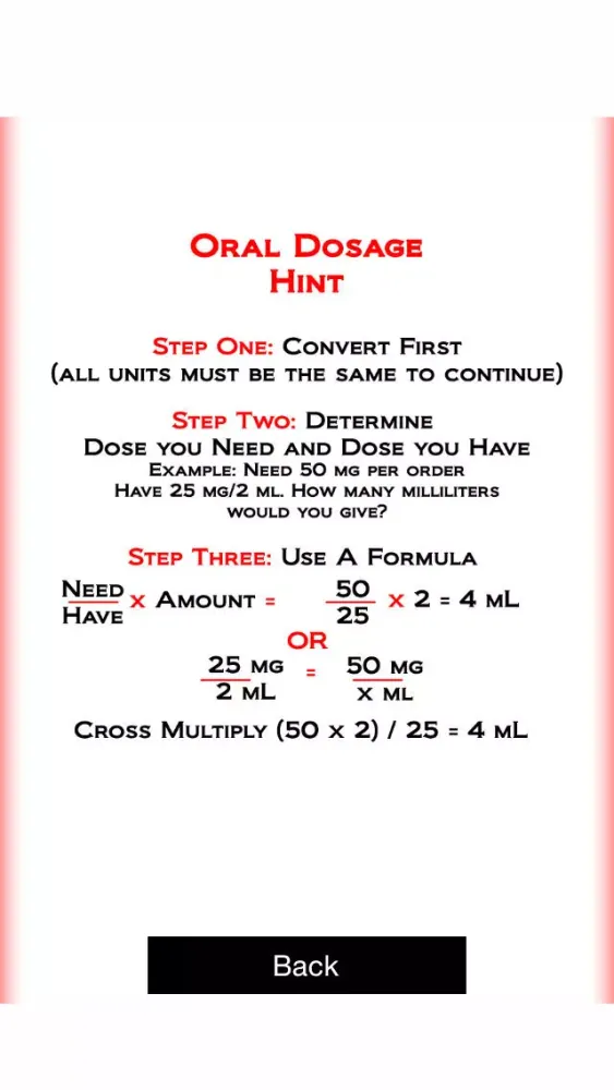 Tangkapan layar Medical Math