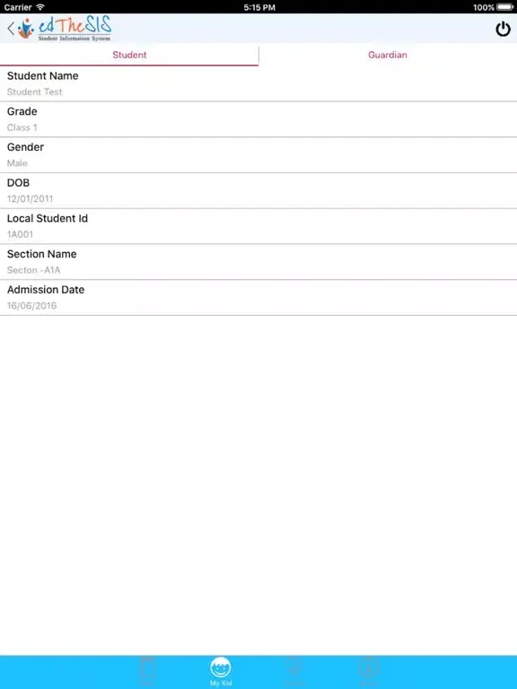 Zrzuty ekranu Elate International School iPad 