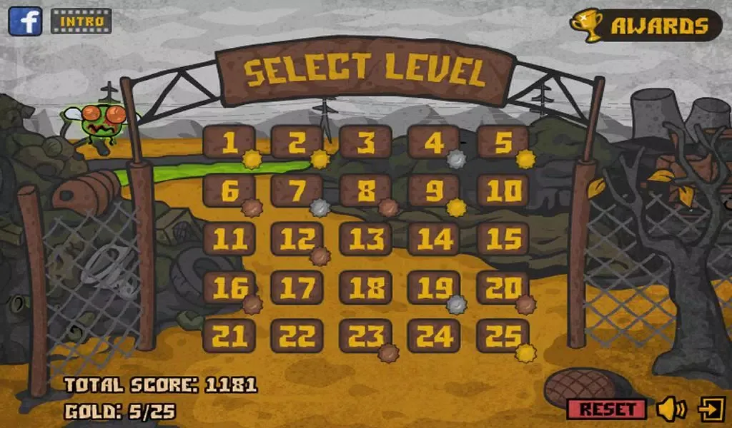 Frog vs mutant Flies Screenshots