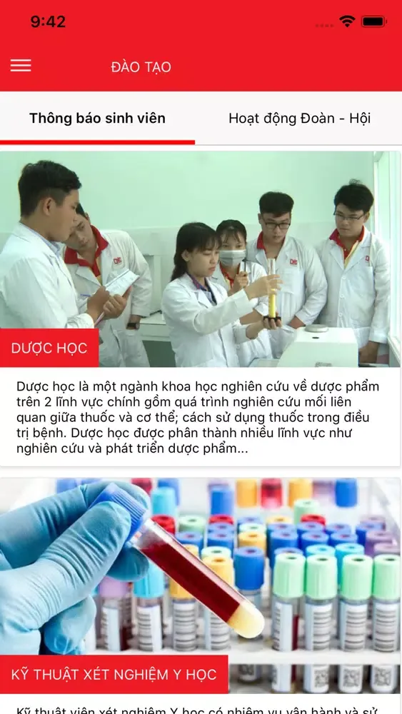Screenshot di Nam Can Tho University