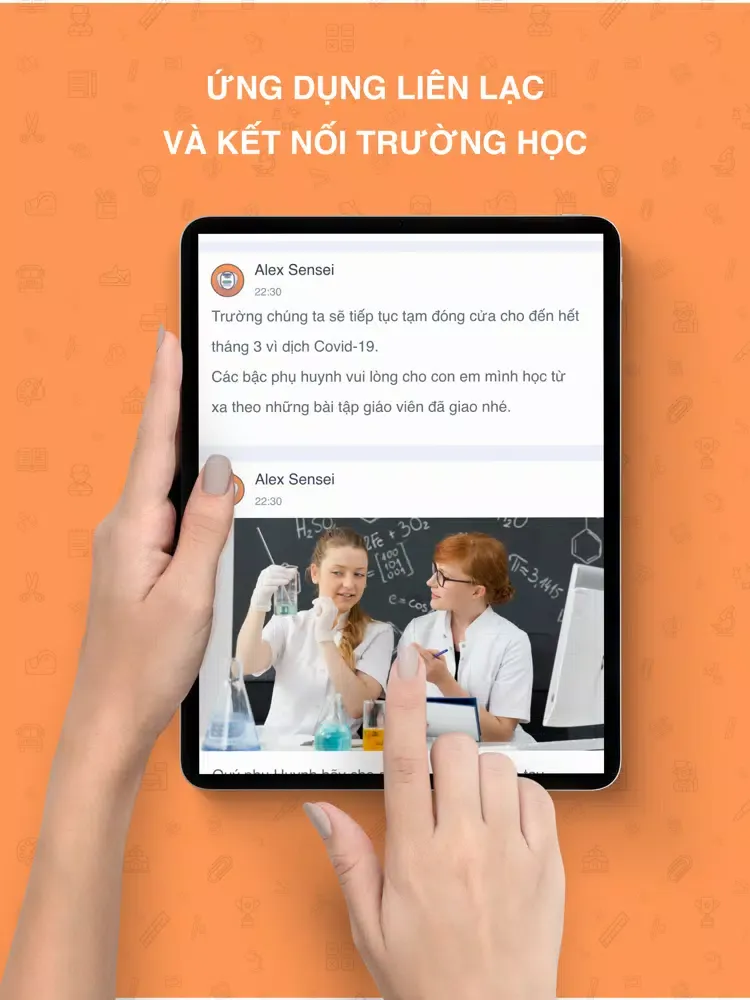 Captures d'écran de Schoolinks Communication App iPad 