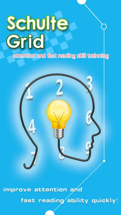 Ảnh chụp màn hình của Schulte Grid -attention and fast reading skill trainning