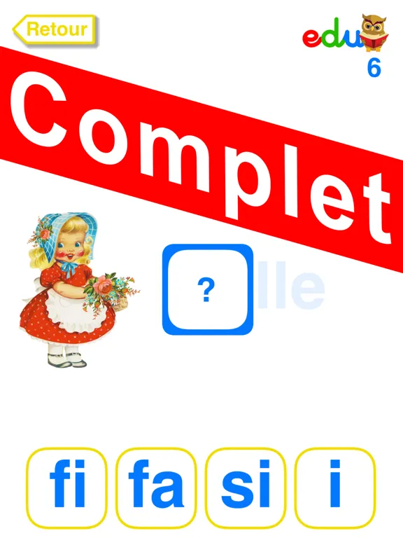 Apprendre à Lire - Syllabique iPad  स्क्रीनशॉट