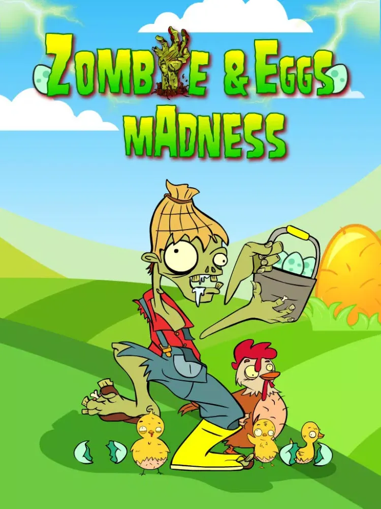 Ảnh chụp màn hình của Zombie & Eggs Madness Free Game iPad 