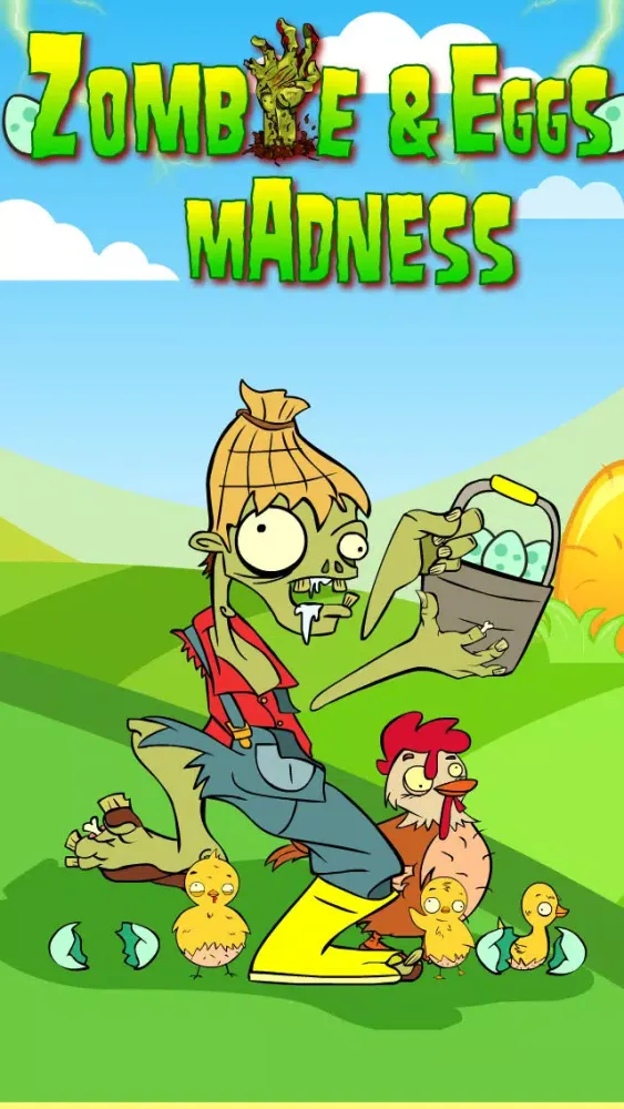 Ảnh chụp màn hình của Zombie & Eggs Madness Free Game