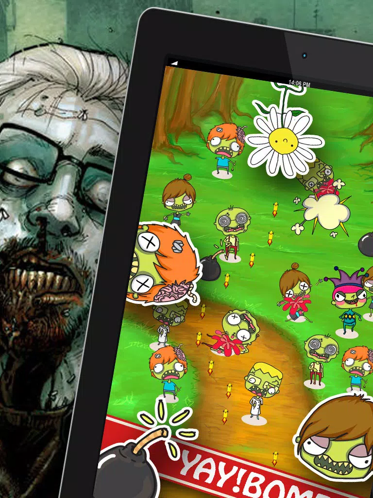 Ảnh chụp màn hình của Zombies Madness Free Game iPad 