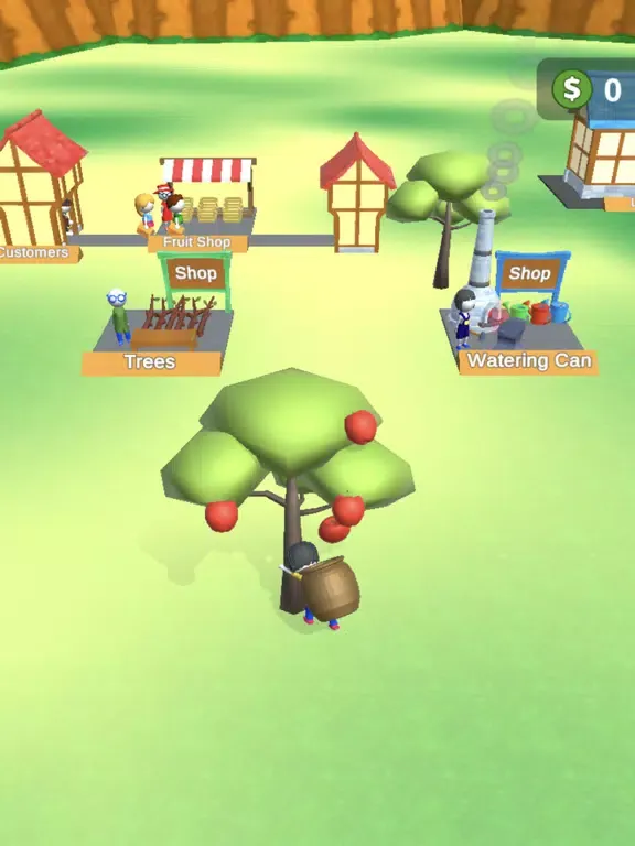 Ảnh chụp màn hình của Gardener Gary iPad 