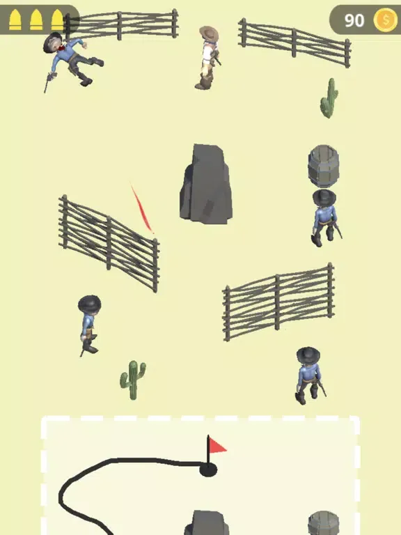 Captures d'écran de Draw Trigger: Shooter iPad 