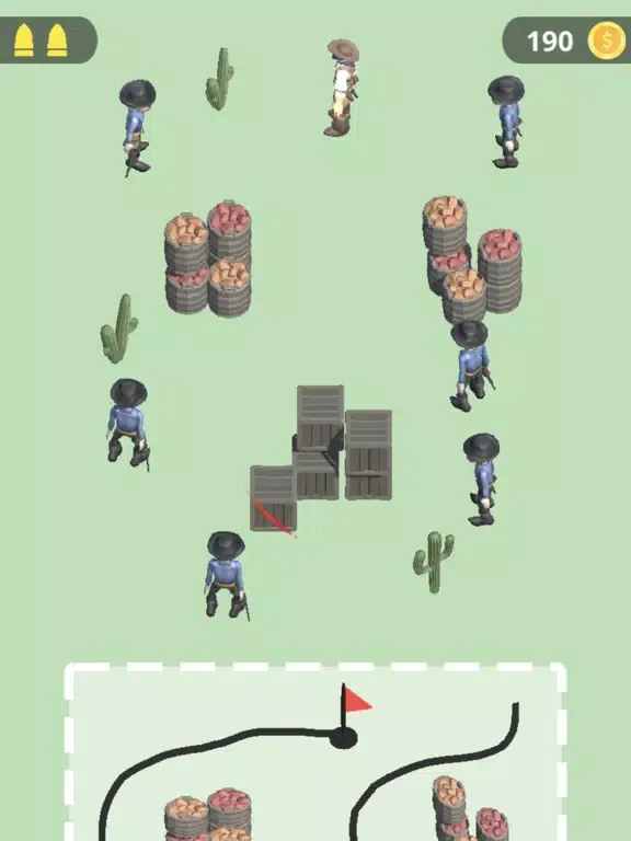 Captures d'écran de Draw Trigger: Shooter iPad 