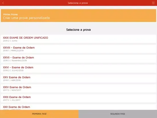 OABeiros iPad  Screenshots