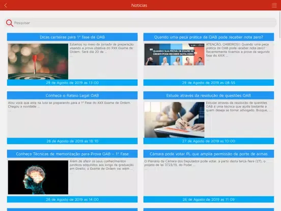 OABeiros iPad  Screenshots