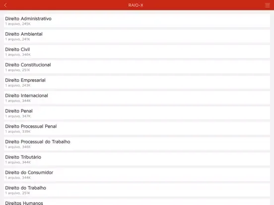 OABeiros iPad  Screenshots