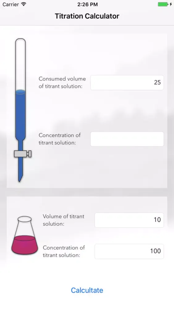 Titration Calculator应用截图
