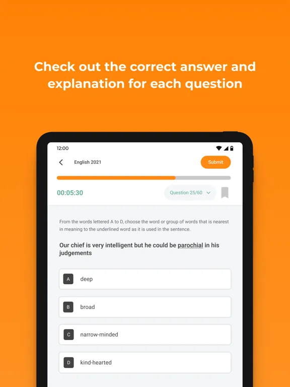 JAMB CBT + WAEC Past Questions iPad 应用截图