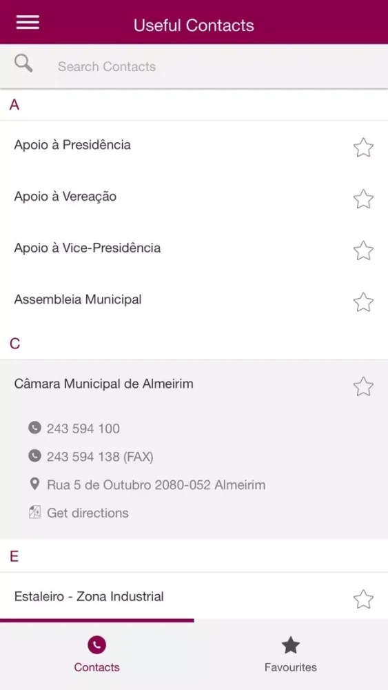 Município de Almeirim Ekran Görüntüleri