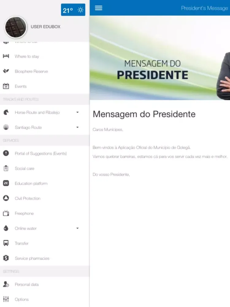 Município de Golegã iPad 應用截圖