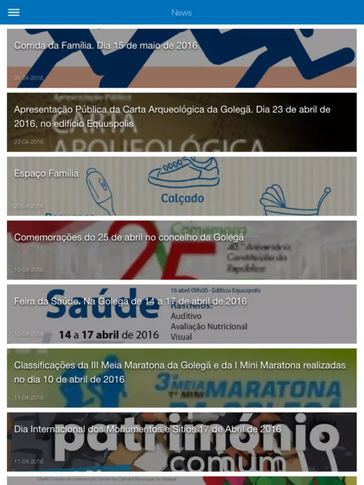 Município de Golegã iPad 應用截圖