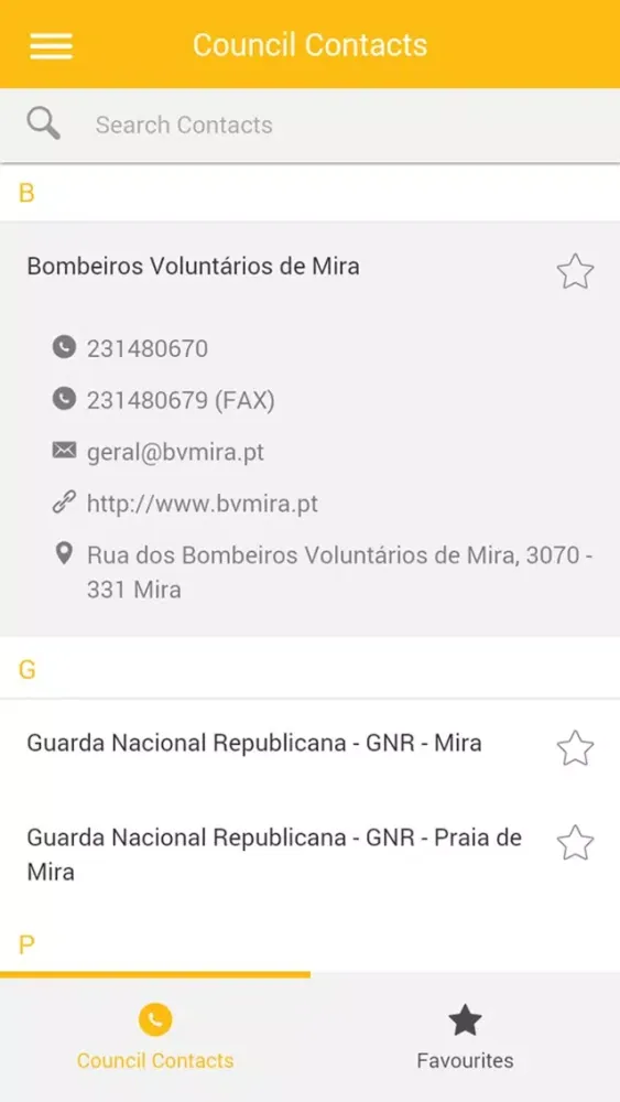 Município de Mira Ekran Görüntüleri
