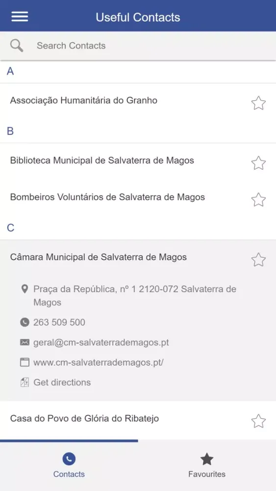Município Salvaterra de Magos应用截图