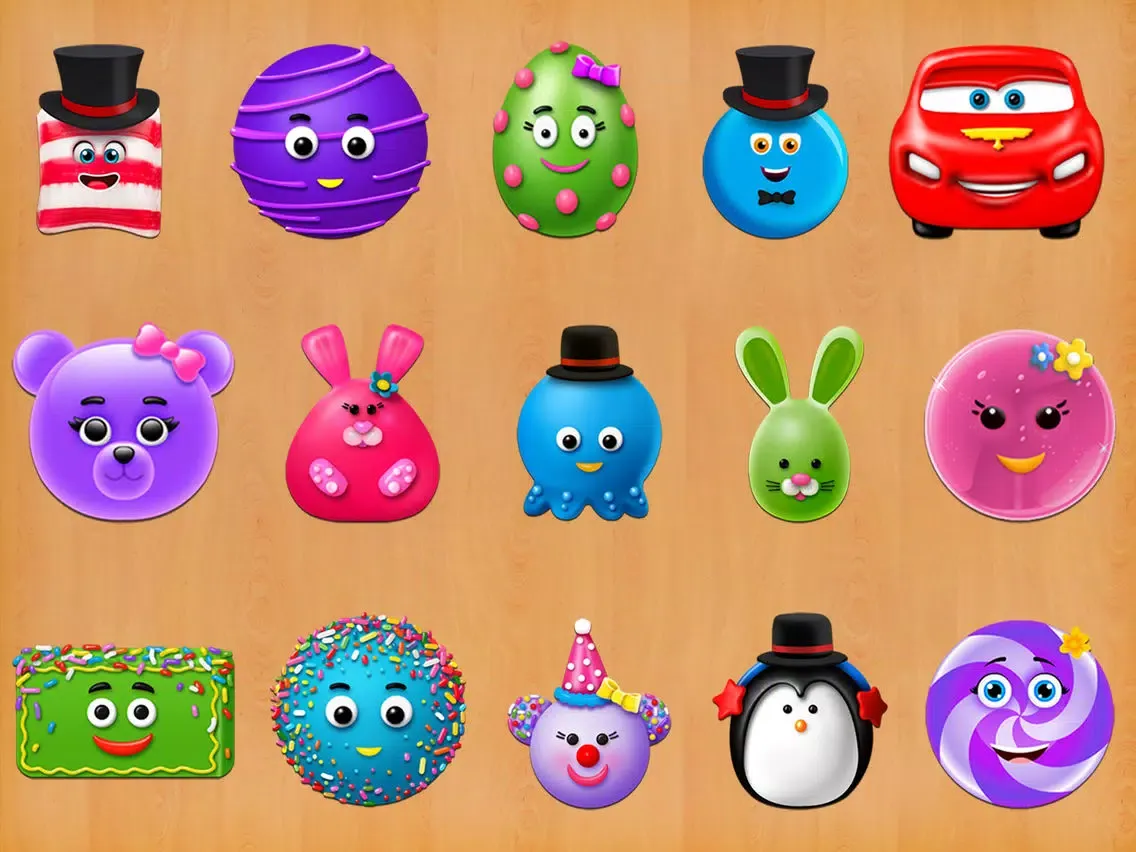 Captures d'écran de Cake Pop Finger Family Game iPad 