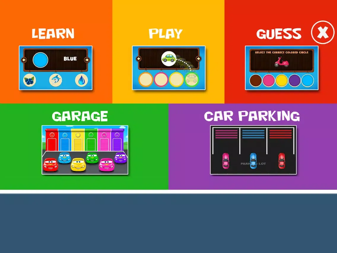 ภาพหน้าจอของ Colors Game for Kids iPad 