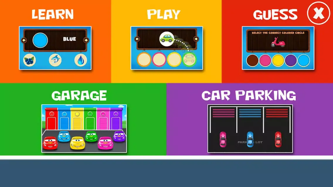 ภาพหน้าจอของ Colors Game for Kids