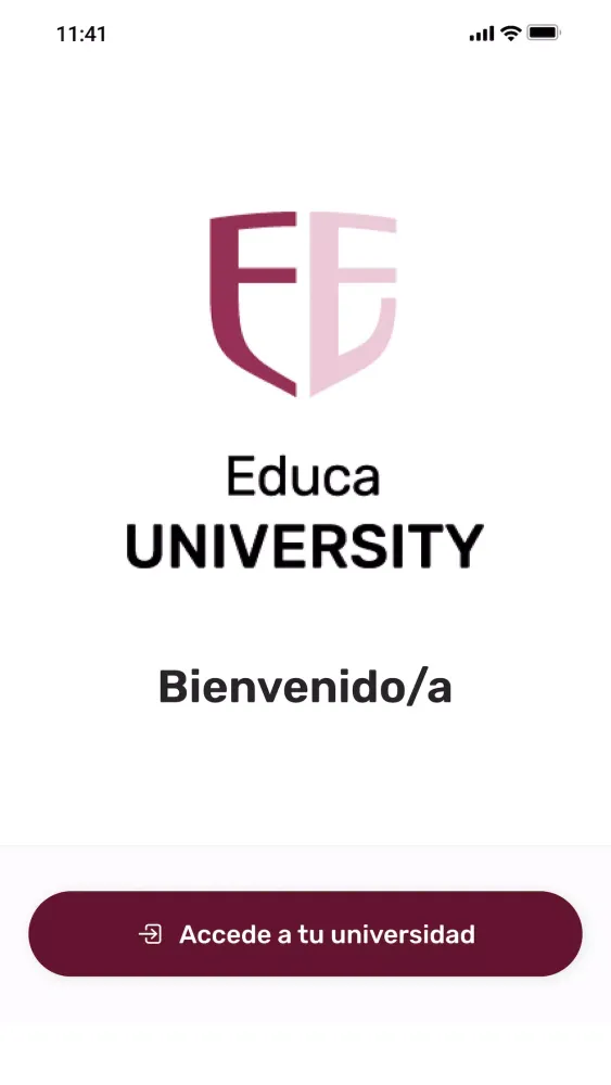 Tangkapan layar Educa University