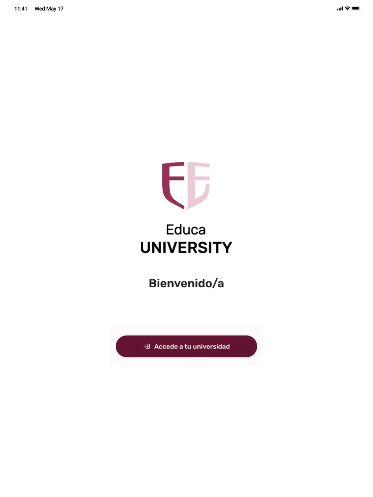 Tangkapan layar Educa University