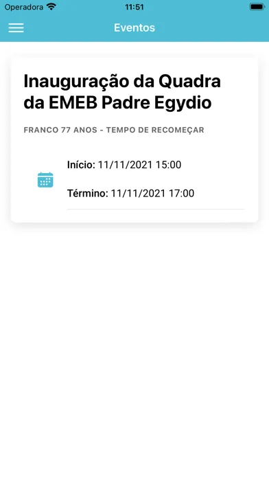 Capturas de pantalla de Educa Franco - Portal do Aluno