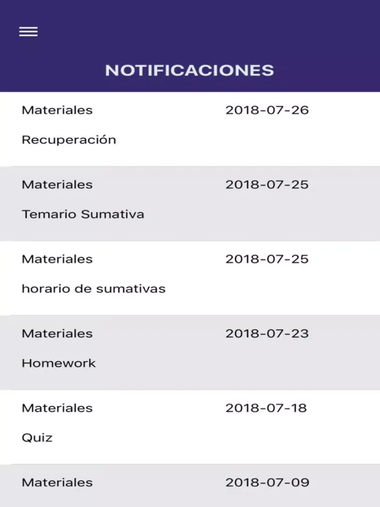 Educalinks Alumnos iPad 應用截圖