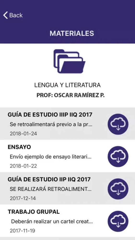 Educalinks Alumnos應用截圖