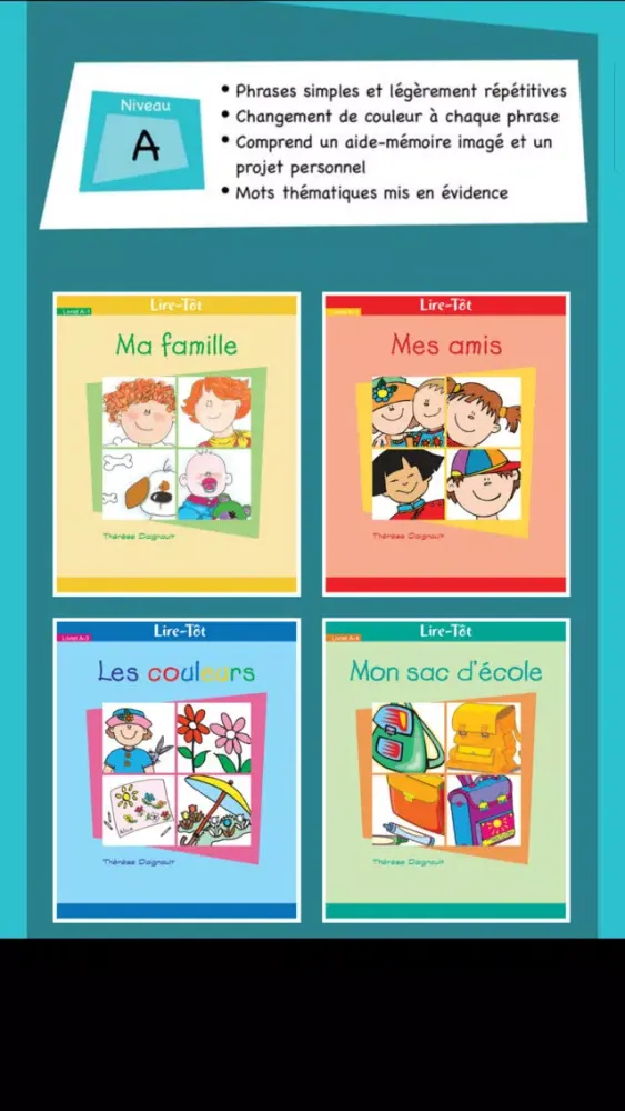 Captures d'écran de Lire-Tôt Pro
