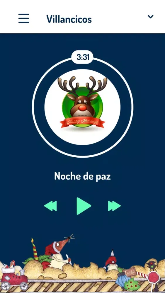 Screenshot di Mi diario navideño
