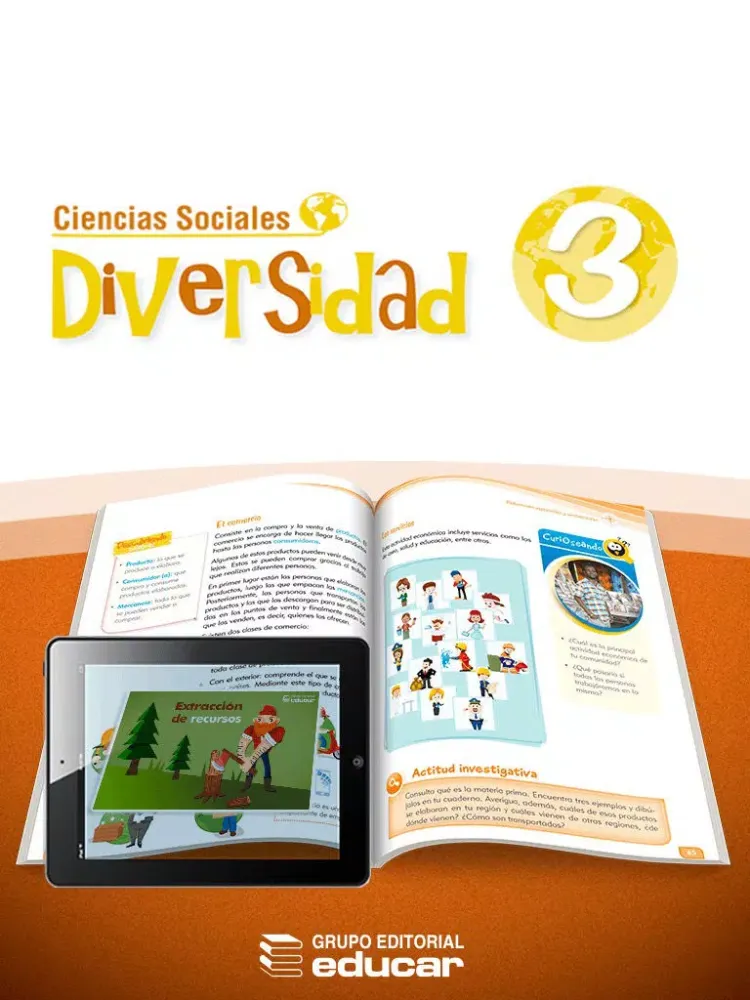 صور Vector Z | Ciencias Sociales Diversidad 3 iPad 
