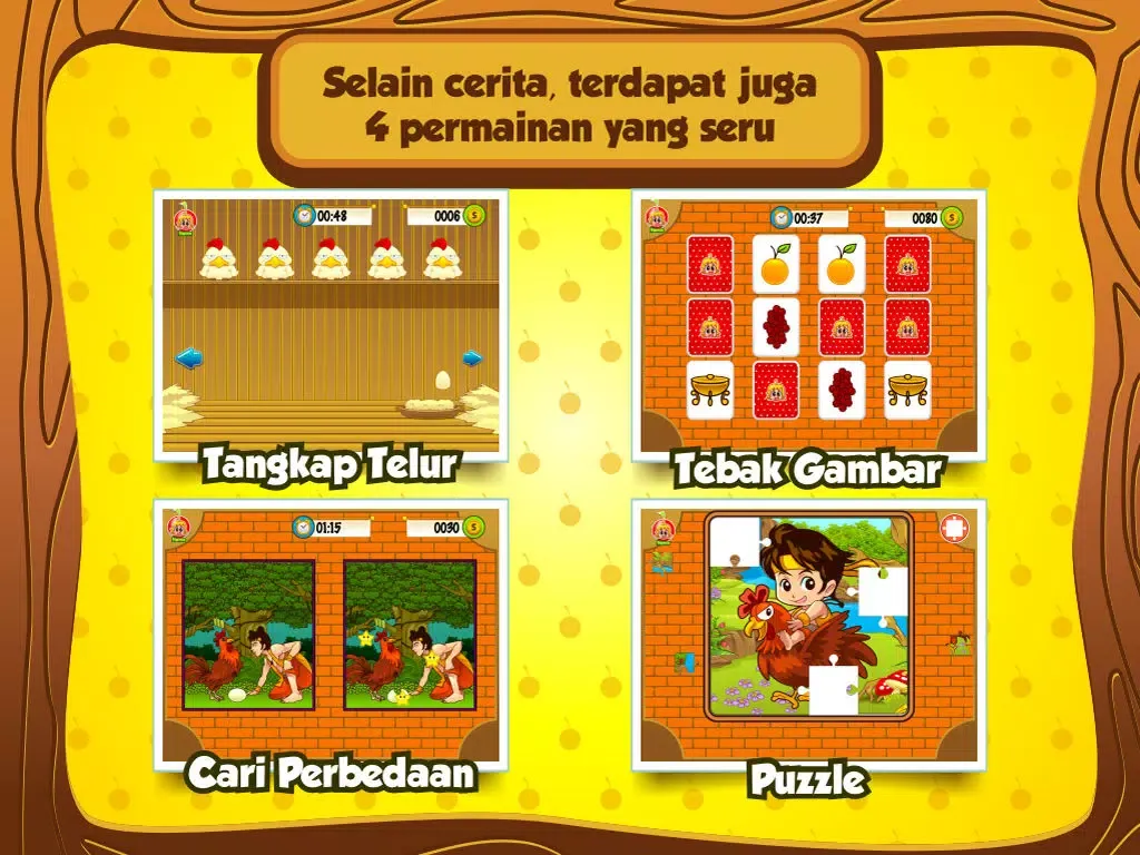 Cerita Anak: Kisah Cindelaras iPad  Screenshots