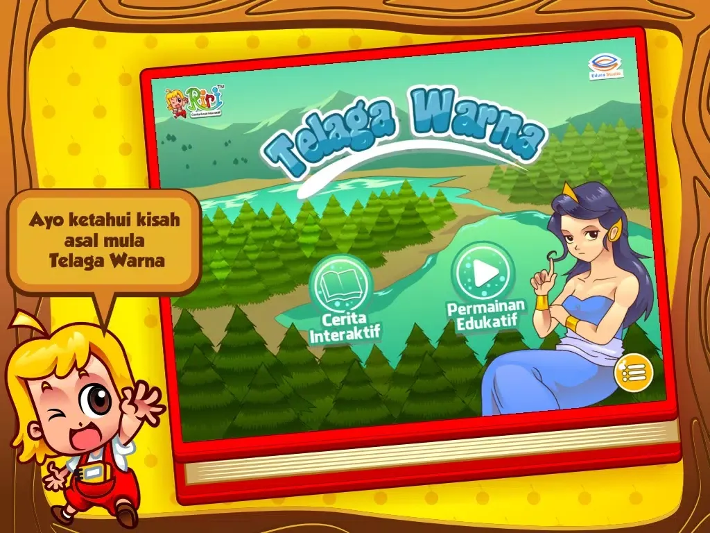 Capturas de tela do Cerita Anak: Telaga Warna iPad 