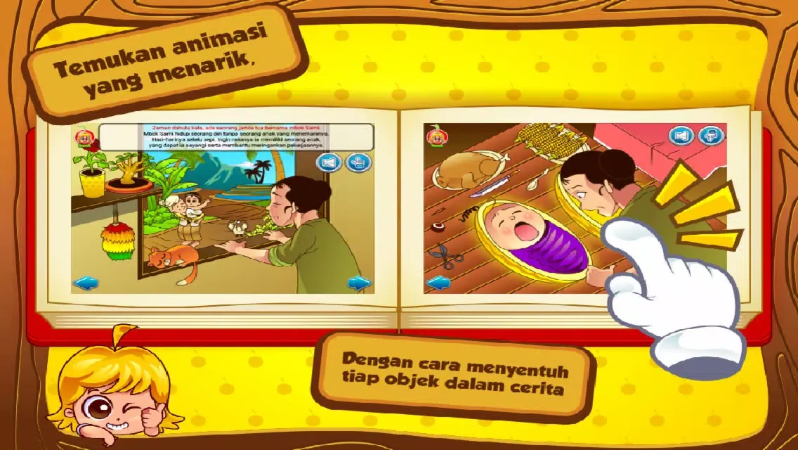 تصاویر Cerita Anak: Kisah Timun Mas