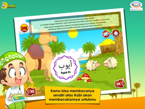 Capturas de pantalla de Kisah Nabi Ayyub AS iPad 