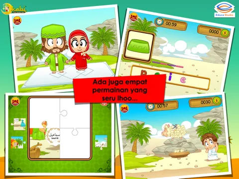 Capturas de tela do Kisah Nabi Ismail Kecil AS iPad 